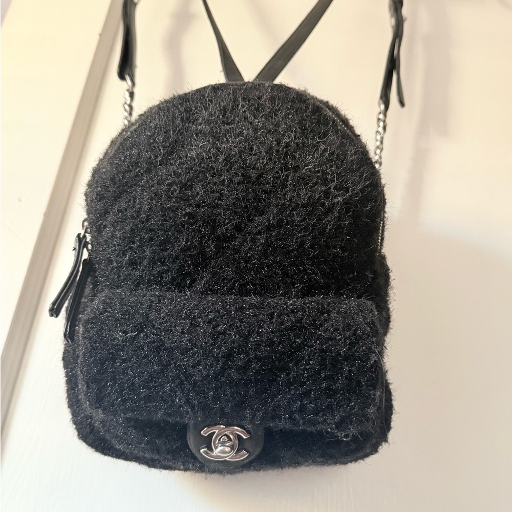 CHANEL Black Backpack